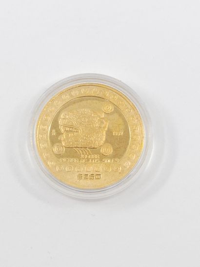 PIECE OF 250 PESOS in gold, in blister pack
weight...