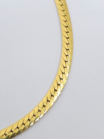 null NECKLACE in yellow gold 750 
weight : 17,33 g