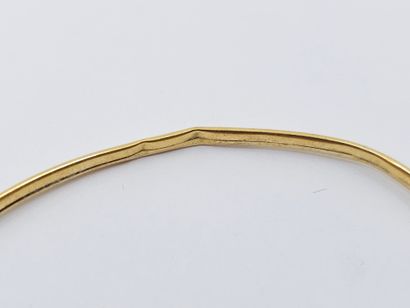 null BRACELET in yellow gold 750 
Gilded
weight : 4,28 g