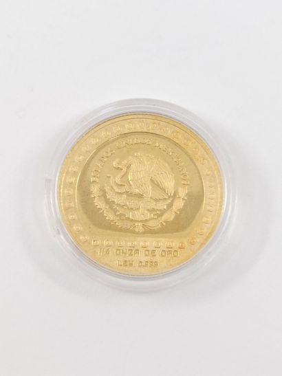 null PIECE OF 250 PESOS in gold, in blister pack
weight : 7,77g
1992 