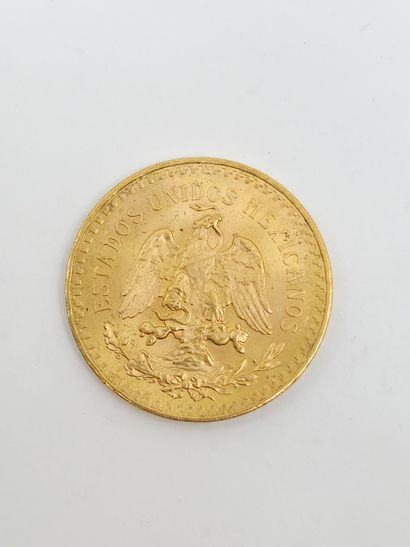 null PIECE of 50 gold pesos
Weight : 41,63 g