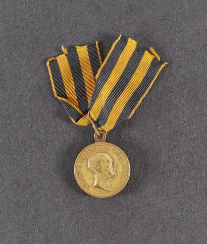 null MÉDAILLE COMMÉMORATIVE DE LA CONQUÊTE DE LA TCHÉTCHÉNIE ET DU DAGHESTAN, 1857-1859,...