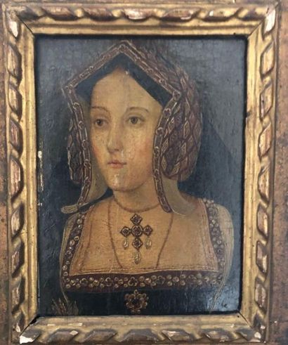 null Dans le goût du XVIe siècle,
Portrait de Catherine d'Aragon, première épouse...