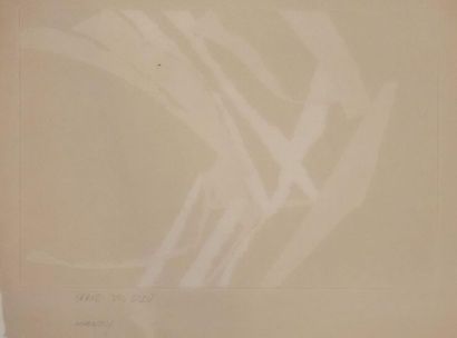 null Robert WOGENSKY (1919-2019)
Grand vol bleu.
Lithographie, signée en bas à droite,...