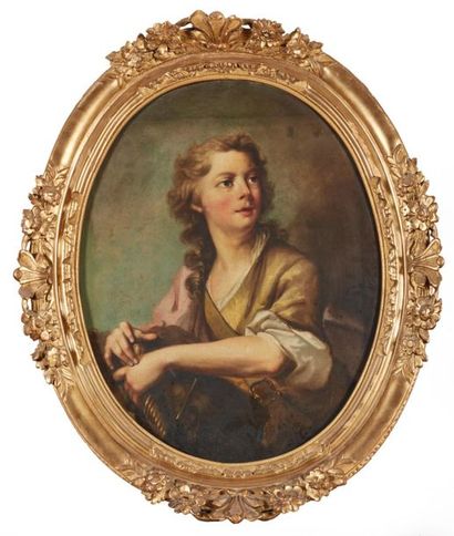null École française du XVIIIe siècle, entourage de Pierre-Jacques CAZES.
Portrait...