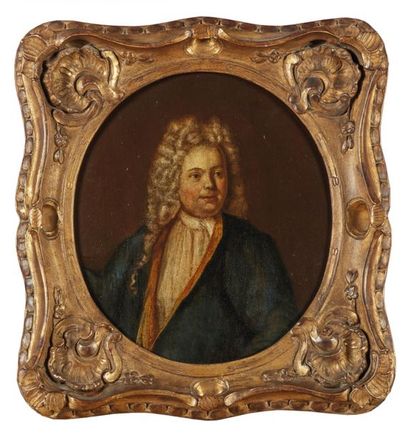 École Hollandaise du XVIIIe siècle. Portrait...