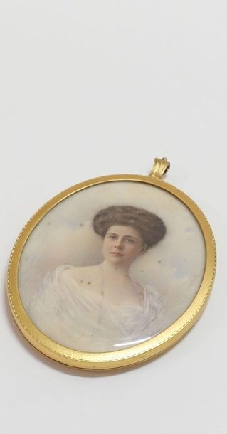 null Keturah Ann COLLINGS (1862-1948).
Portrait présumé de la princesse Victoria-Louise...