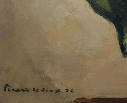 null Charles PICART LE DOUX (1881-1959).
Fleurs dans un vase.
Huile sur toile, signée...