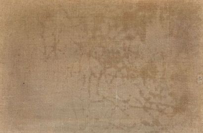 null Alexandre-Marie LONGUET (1805-1851). 
 La fagot au fagot.
Oil on canvas, signed...