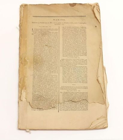null Recueil de planches de l'Encyclopédie de Diderot et d'Alembert sur le thème...