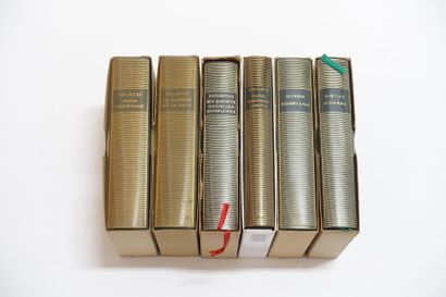 null Réunion de six ouvrages (romans) des éditions de la Pléiade : CERVANTES, Jane,...