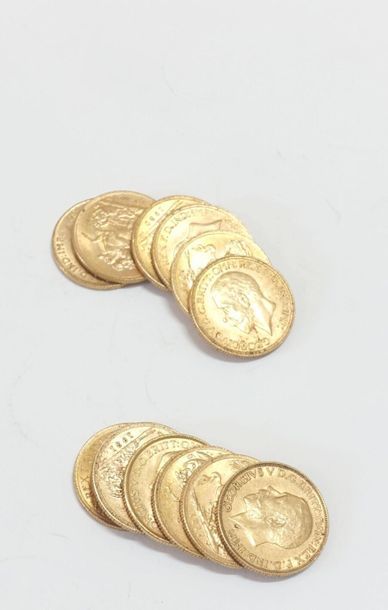 null Douze pièces de 20 FF en or.
Poids : 96 g.
# 

Frais acheteurs réduits à 10%...