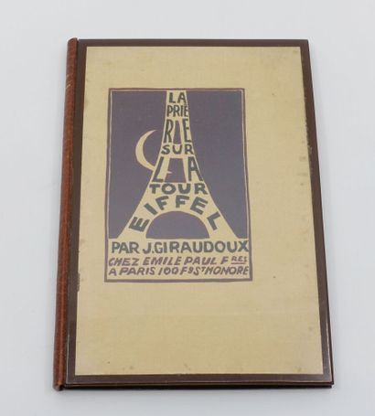 null GIRAUDOUX Jean. La prière sur la Tour Eiffel. Paris, Émile-Paul frères, 1923...
