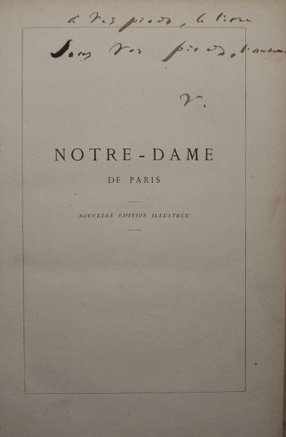 null HUGO Victor. Notre-Dame de Paris. Nouvelle édition illustrée. Paris, E. Hugues,...