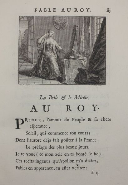 null LA MOTTE Antoine Houdar de. Fables nouvelles dédiées au roi. Paris, Grégoire...
