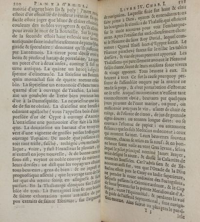 null RABELAIS François. Les OEuvres augmentées de la Vie de l'auteur & de quelques...