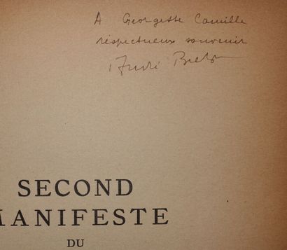 null BRETON André. Le second Manifeste du Surréalisme. Paris, Kra, 1930 ; in-4, reliure...