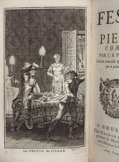 null MOLIÈRE. Le Festin de Pierre, comédie de J. B. P. de Molière. Édition nouvelle...