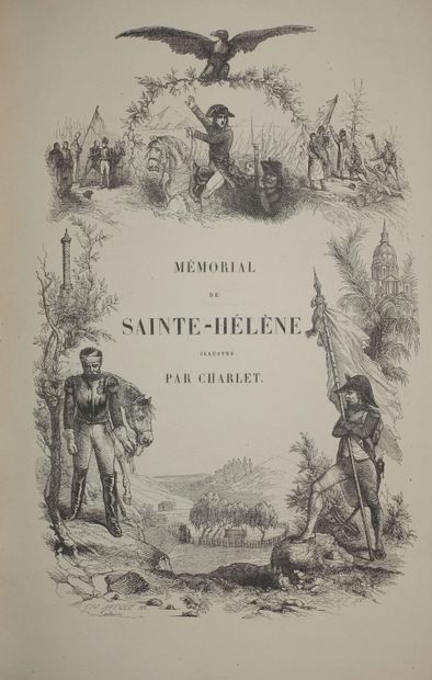 null LAS CASES Comte Emmanuel de. Mémorial de Sainte-Hélène. Suivi de Napoléon dans...