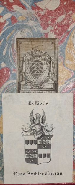 null BOILEAU Nicolas. OEuvres. Paris, David ; Durand, 1747, 5 vol. in-8, reliures...