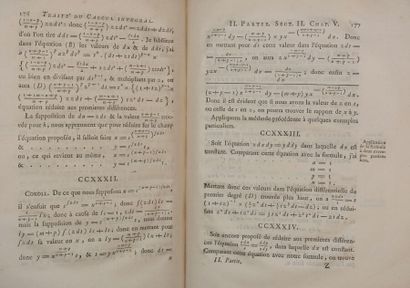 null BOUGAINVILLE Louis-Antoine de. Traité du calcul intégral, pour servir de suite...