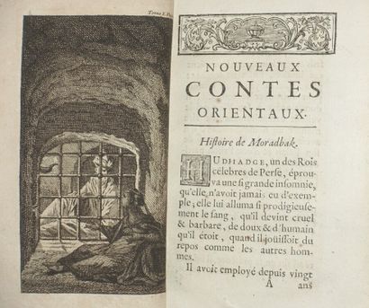 null [CAYLUS Comte Anne-Claude-Philippe de]. Contes orientaux tirés des manuscrits...