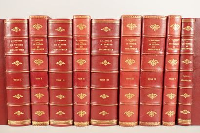 null CARTERET Léopold. Le Trésor du Bibliophile romantique et moderne. 1801-1875,...