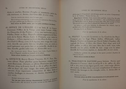 null BERALDI Henri. Bibliothèque Henri Beraldi. Paris, E. Ader, L. Carteret, 1934-1935...