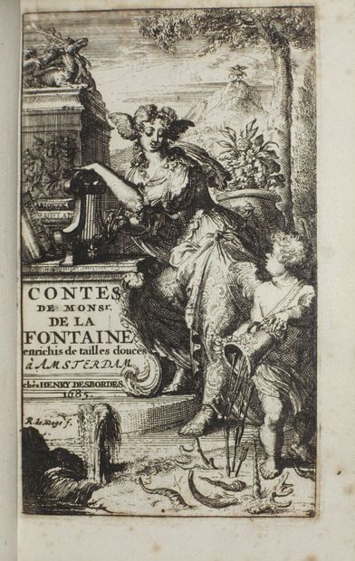 null LA FONTAINE Jean de. Contes et nouvelles en vers. Amsterdam, Henri Desbordes,...