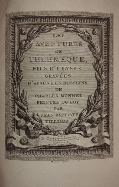 null FÉNELON François de Salignac de La Mothe-. Les Aventures de Télémaque, Paris,...