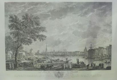 null Reproductions of the Ports of France: large formats.
- Bordeaux (67.5 x 91 cm...