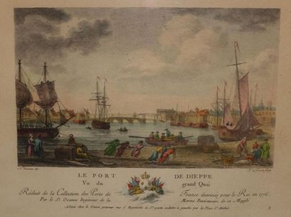 null Six small reproductions.
Reduced from a collection of Ports of France drawn...