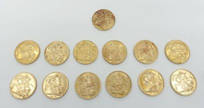 null Thirteen sovereigns Georges V.


Buyer's fees reduced to 8.5% HT or 10.20 TTC....