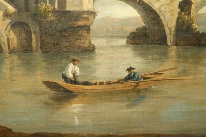 null William MARLOW (1740-1813).

Avignon, the Saint-Bénézet bridge.

Canvas, signed...
