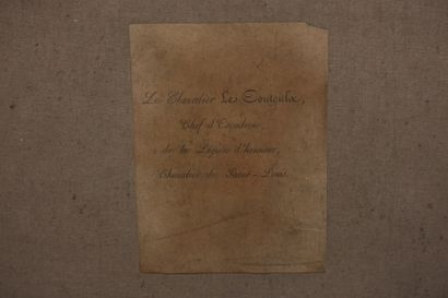  Cornelis GROENEDAEL (1785-1834). 
Portrait de Mathilde de Talhouet, comtesse Le...