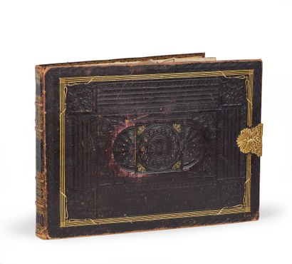 null Album AMICORUM composed by the countess of Hautefort (1787-1850).

This album...