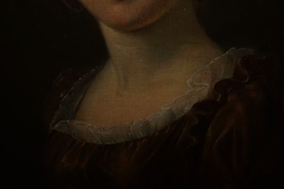 null École française vers 1830.

Portrait présumé de Thérèse de Saint Léonard.

Toile...