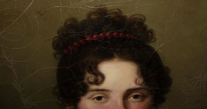 null Cornelis GROENEDAEL (1785-1834).

Portrait de Mathilde de Talhouet, comtesse...