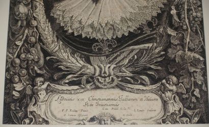 null Pierre Paul RUBENS (1577-1640) (d'après).

Louis XIII ; Anne d'Autriche. Vers...