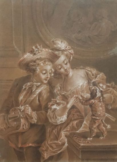 null Charles-Dominique EISEN (Valenciennes 1720-Bruxelles 1778).

« Amusement de...