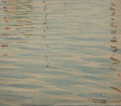 null Tony MINARTZ (1870-1944)

Bateaux amarrés

Aquarelle, signée en bas à droite...