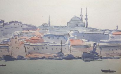 null Albert MARQUET (1875-1947)

Constantinople, 1927

Aquarelle sur papier, signée,...