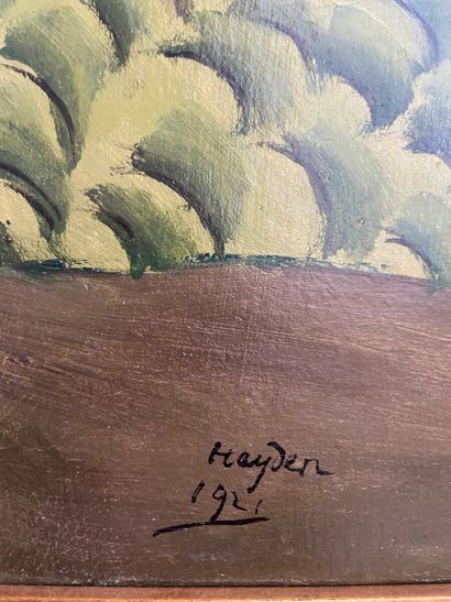 null Henri HAYDEN (1883-1970)

Le Lavandou, Aout 1921

Huile sur toile, signée en...