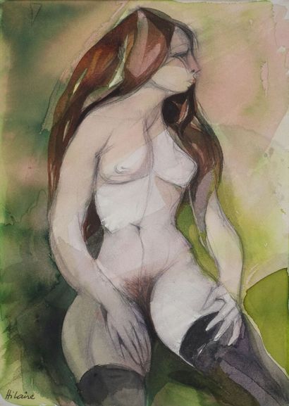 null Camille HILAIRE (1916-2004)

Seated model

Watercolour, signed lower left

Height:...