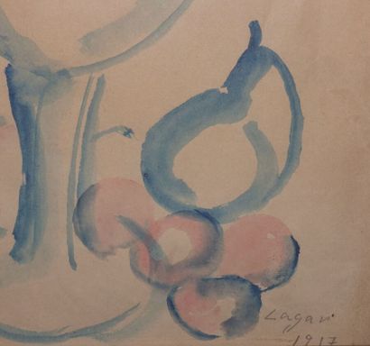 null Celso LAGAR (1891-1966).

Fruit bowl

Watercolor, signed lower right and dated...