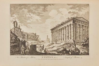null SAYER Robert. [Julien LE ROY]. Ruins of Athens, with remains and other valuable...