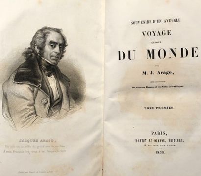 null ARAGO Jacques. Souvenirs d'un aveugle. Voyage autour du monde. Paris, Hortet...