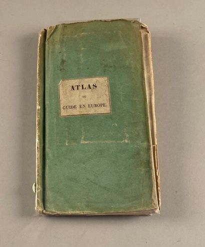 null ATLAS OF THE GUIDE IN EUROPE. S.l.n.d. [Paris, J.M.V. Audin, 1826-1829]; large...