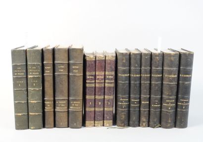 null Lot including 22 works of which :

H. Lévy, Michelet, Les impots en France,...