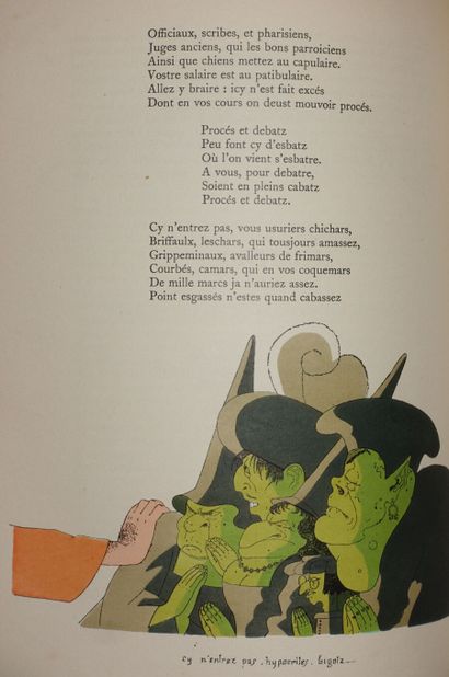 null RABELAIS François. Gargantua et Pantagruel. Paris, Librairie d'Amateurs, [1947]...